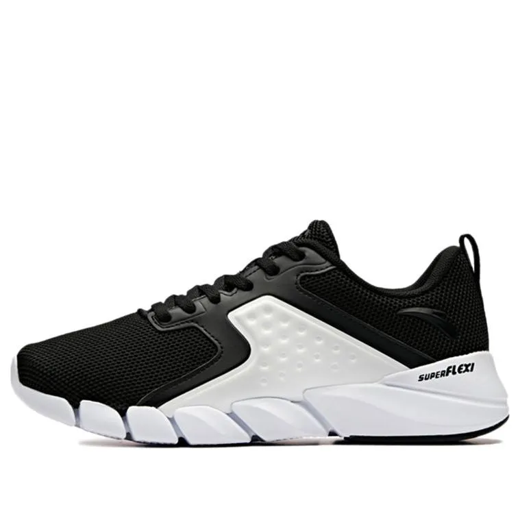 (WMNS) ANTA Running Series Sneakers 'Black White' 12845556-1 sold by KicksCrew