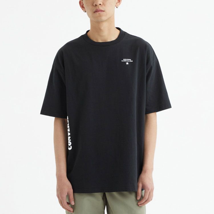 Converse Worldwide Class T-Shirt 'Black' 10021508-A01 sold by KicksCrew product image thumbnail 3