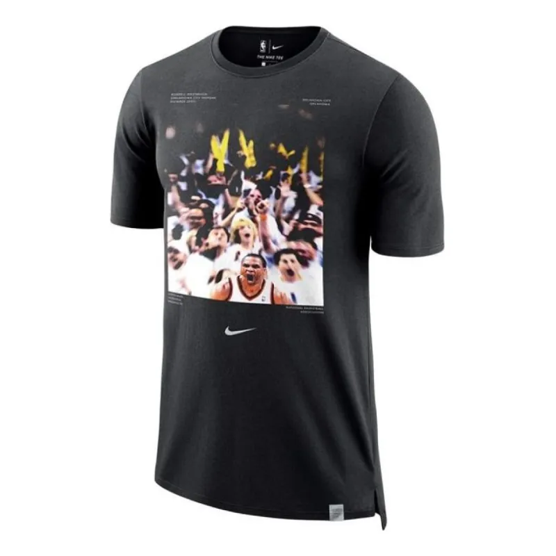 Nike x NBA Russel Westbrook Tee 924624-010 sold by KicksCrew
