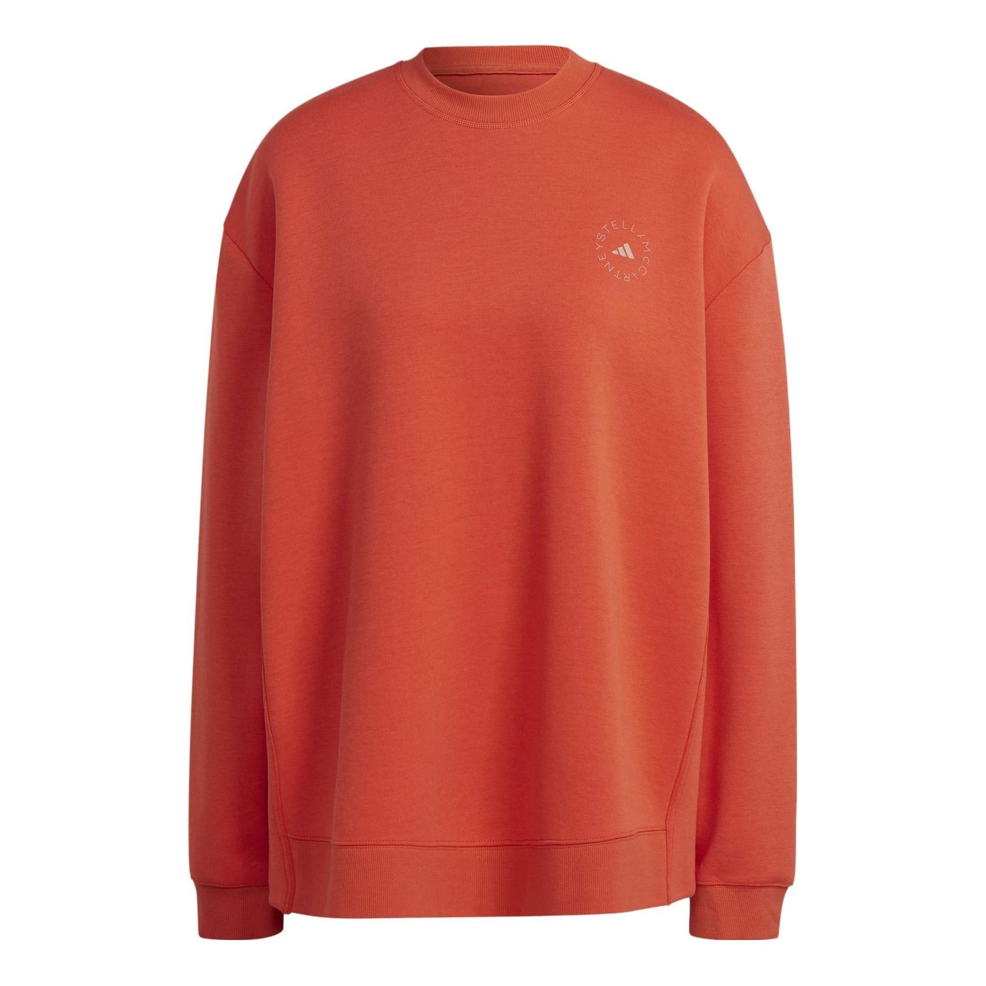 (WMNS) Adidas By Stella Mccartney Sweatshirt 'Orange' HR2199 sold by KicksCrew