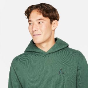 Air Jordan Essentials Fleece Pullover Hoodie 'Noble Green' DA9819-333 sold by KicksCrew
