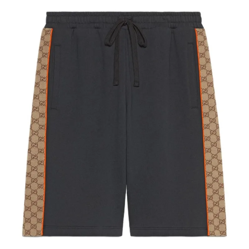 Gucci GG Monogram Panel Shorts 'Dark Grey' 770795-XJF35-1283 sold by KicksCrew