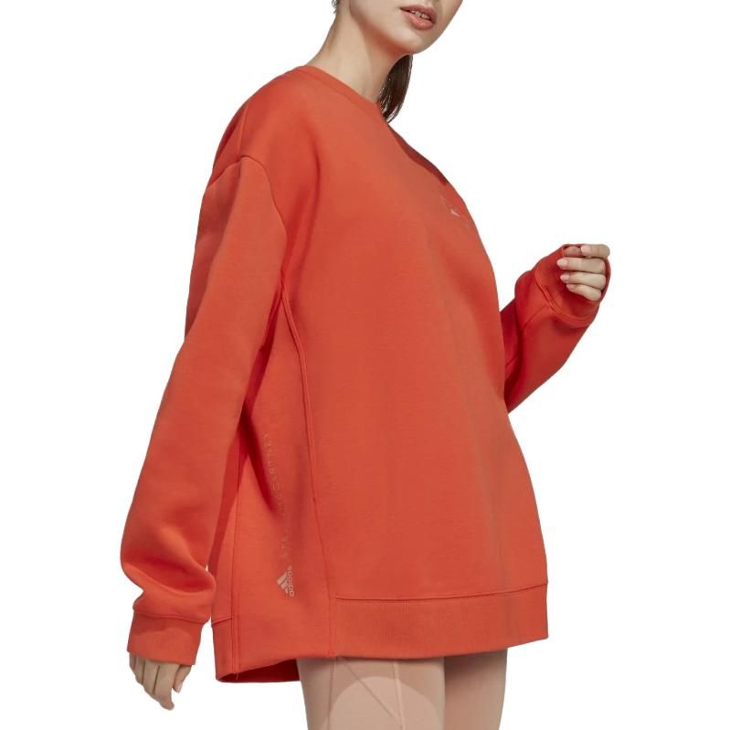 (WMNS) Adidas By Stella Mccartney Sweatshirt 'Orange' HR2199 sold by KicksCrew product image thumbnail 4