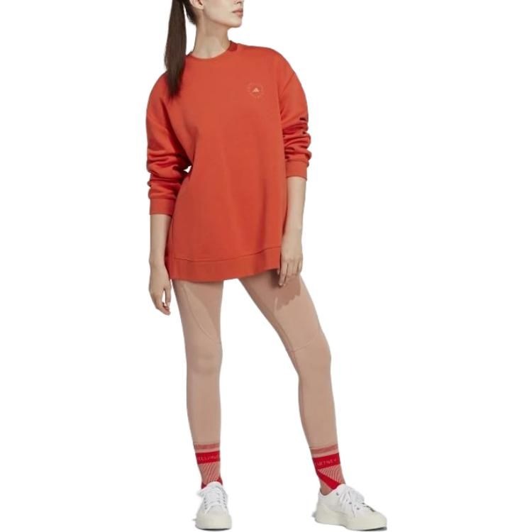 (WMNS) Adidas By Stella Mccartney Sweatshirt 'Orange' HR2199 sold by KicksCrew product image thumbnail 5