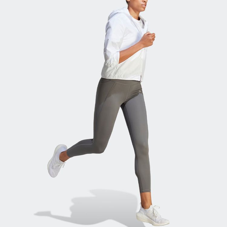 (WMNS) Adidas Run It Windbreaker Jackets 'White' HR9912 sold by KicksCrew product image thumbnail 4