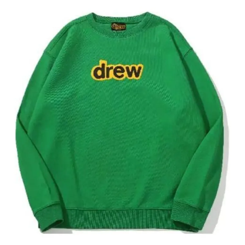Drew House Secret Crewneck Sweater 'Green' DR-SS21-77 sold by KicksCrew