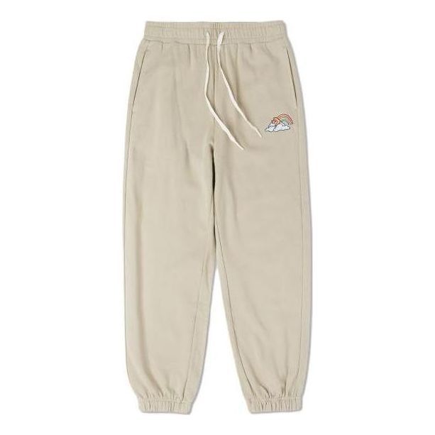 Converse Rainbow Logo Sweatpants 'Tan' 10025829-A01 sold by KicksCrew