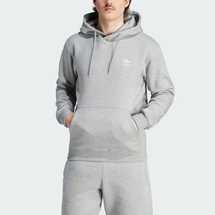 adidas Trefoil Hoodie 'Grey' IM4525 sold by KicksCrew product image thumbnail 2