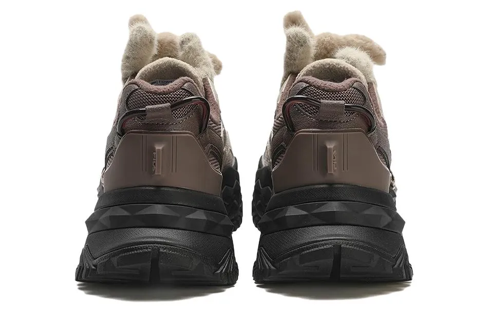 (WMNS) FILA FUSION BIANCO Platform Sneakers 'White Beige Brown' T12W341303FGF sold by KicksCrew product image thumbnail 4