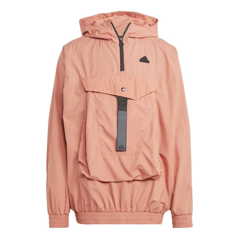 adidas City Escape Premium Windbreaker 'Brown' IA0013 sold by KicksCrew