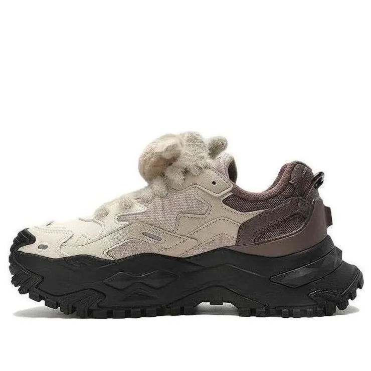 (WMNS) FILA FUSION BIANCO Platform Sneakers 'White Beige Brown' T12W341303FGF sold by KicksCrew