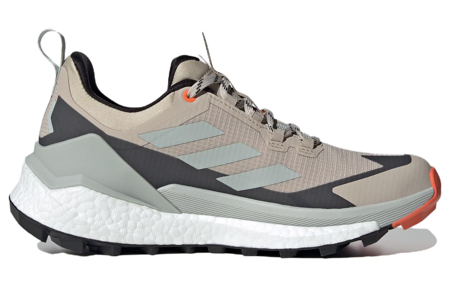 (WMNS) Adidas Terrex Free Hiker 2.0 Low GORE-TEX Hiking Shoes 'Wonder Beige Grey' IG3202 sold by KicksCrew product image thumbnail 2