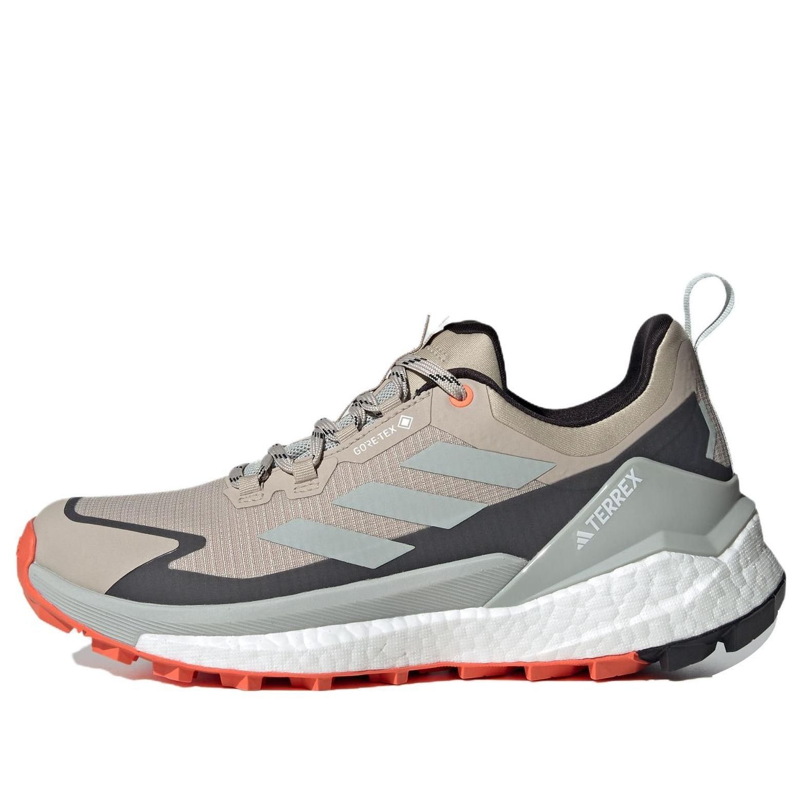 (WMNS) Adidas Terrex Free Hiker 2.0 Low GORE-TEX Hiking Shoes 'Wonder Beige Grey' IG3202 sold by KicksCrew