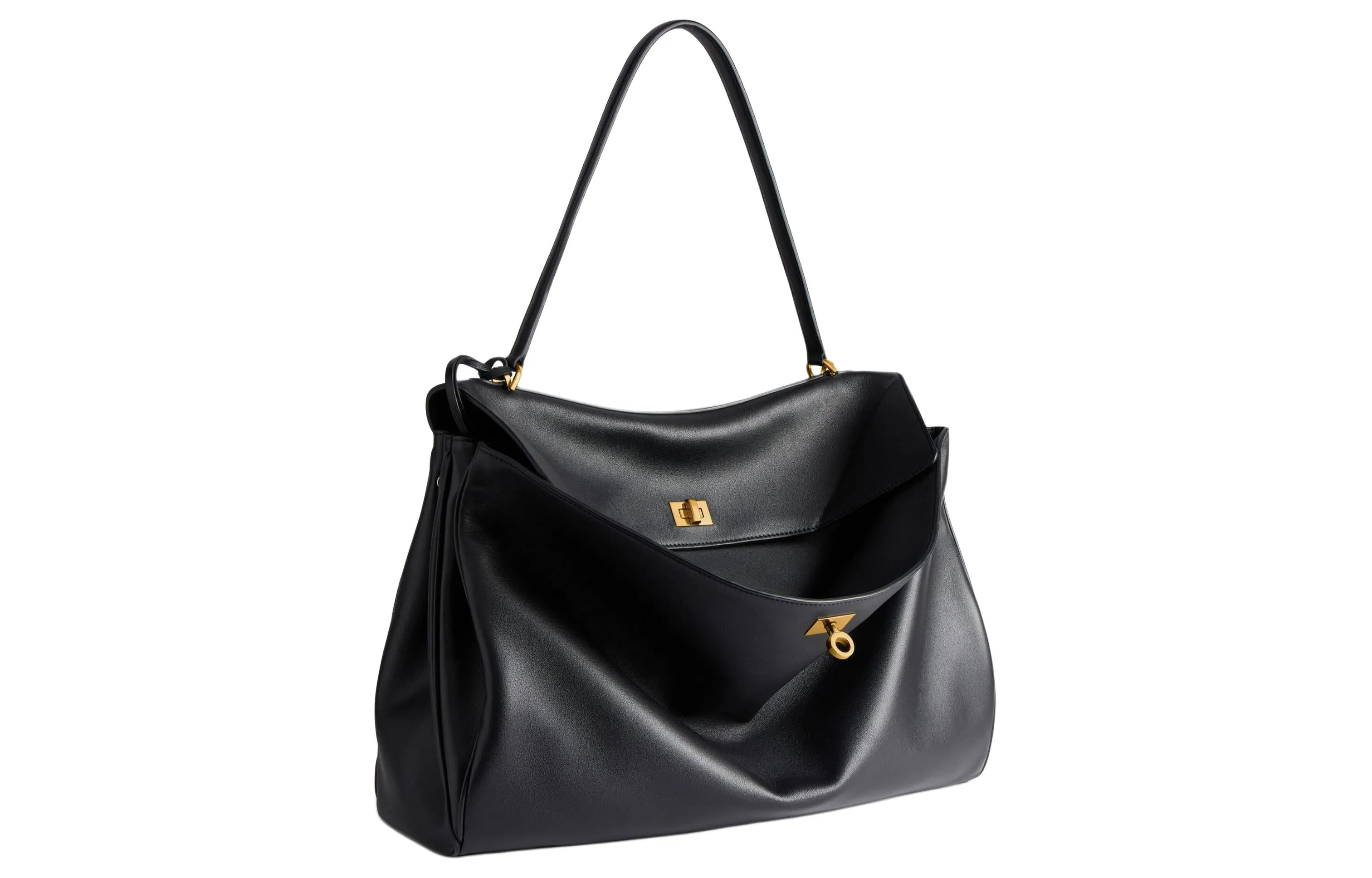 (WMNS) Balenciaga Rodeo Large Handbag 'Black' 7897442AA4V1000 sold by KicksCrew product image thumbnail 2