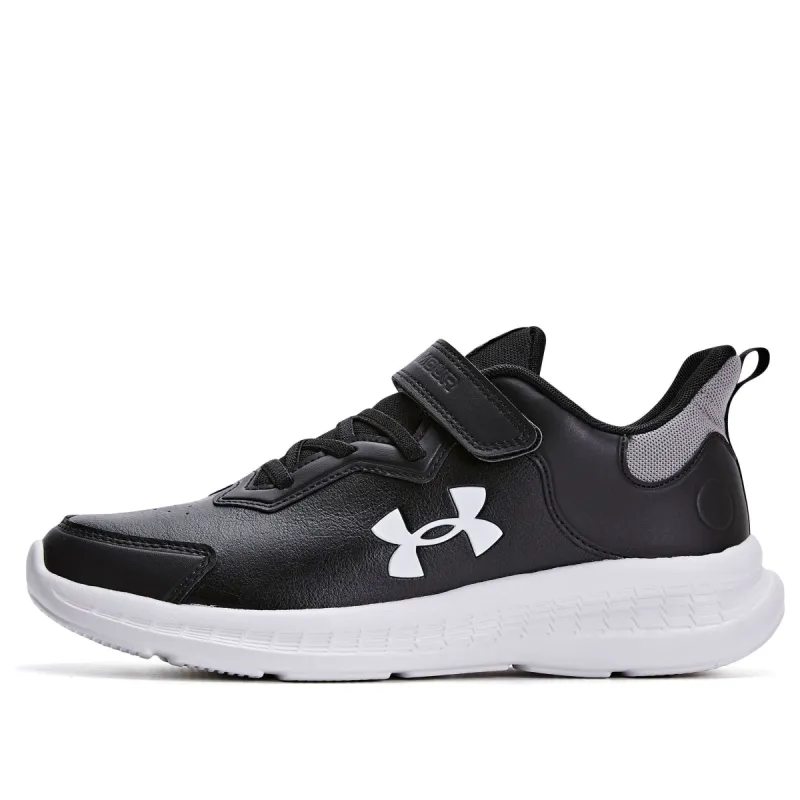 (GS) Under Armour Sport Sneakers 'Black White' 2321105-1 sold by KicksCrew