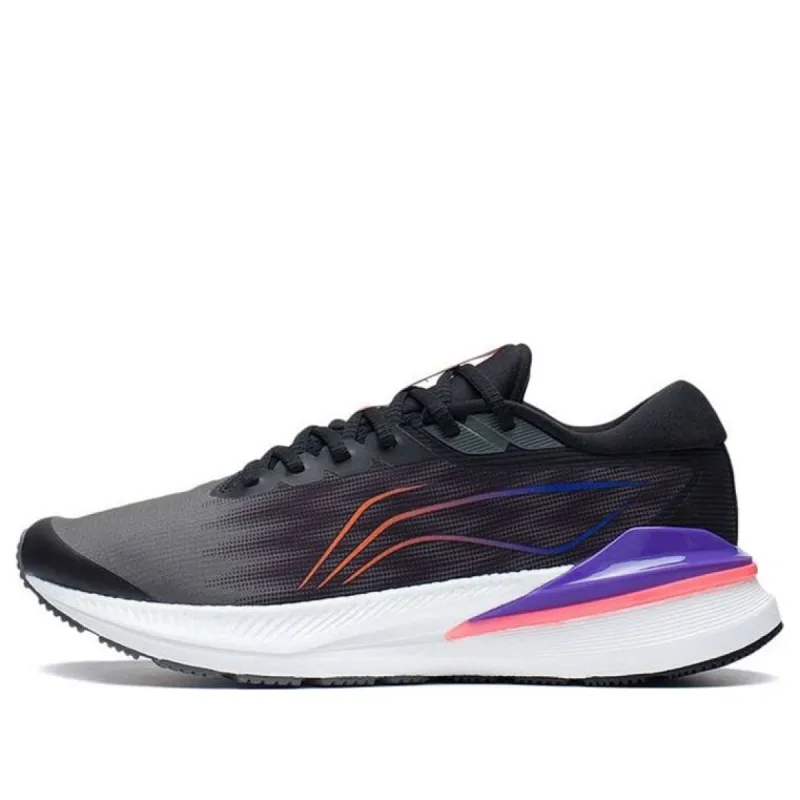 Li-Ning Light Shadow 'Black Purple' ARHS037-3 sold by KicksCrew