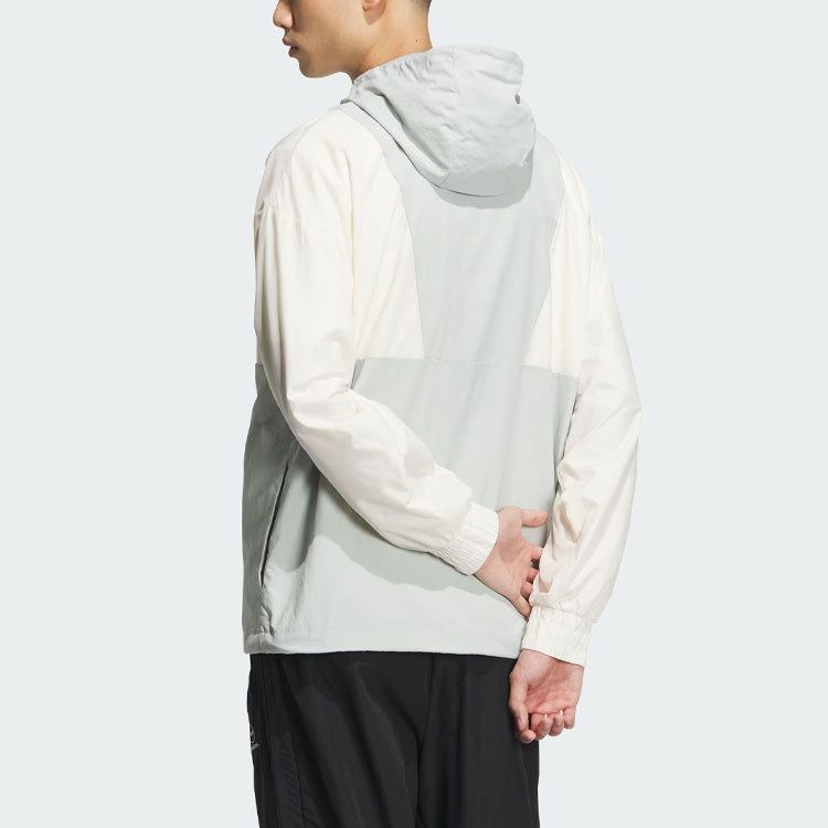 Adidas Neo Essentials Windbreaker Jackets 'White' IK5058 sold by KicksCrew product image thumbnail 3