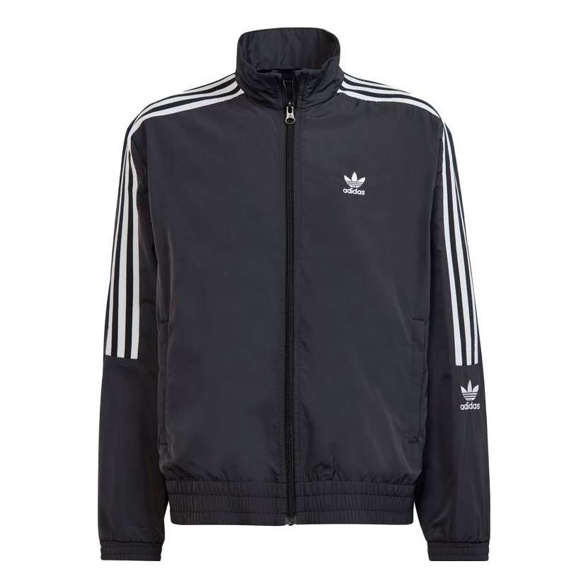 (GS) Adidas Adicolor Track Jacket 'Black' IC6252 sold by KicksCrew