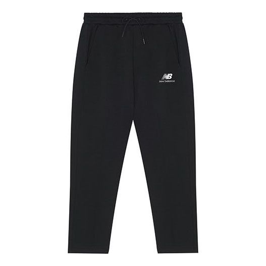New Balance Essentials Stacked Logo Sweatpants 'Black' AMP13390-BK sold by KicksCrew