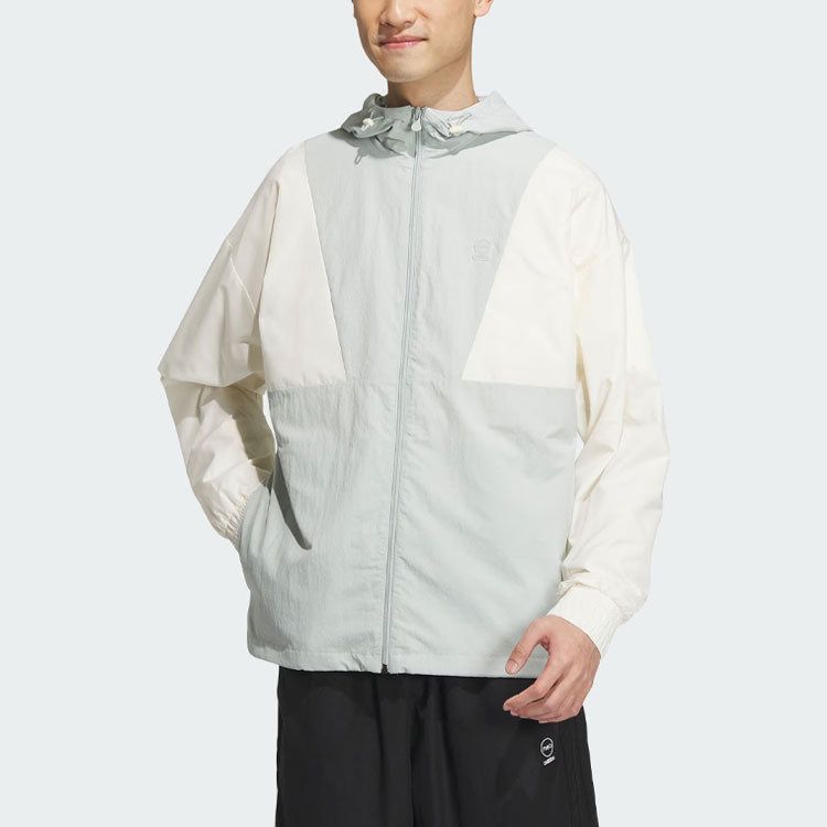 Adidas Neo Essentials Windbreaker Jackets 'White' IK5058 sold by KicksCrew product image thumbnail 2
