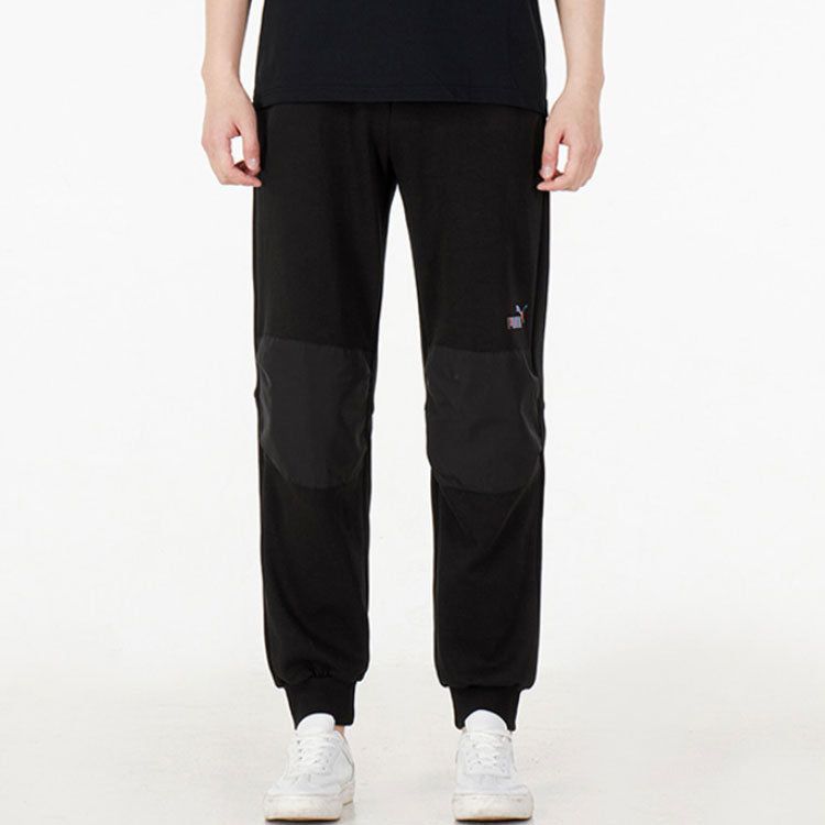 Puma Logo Sweatpants 'Black' 537031-01 sold by KicksCrew product image thumbnail 3