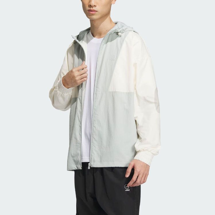 Adidas Neo Essentials Windbreaker Jackets 'White' IK5058 sold by KicksCrew product image thumbnail 4
