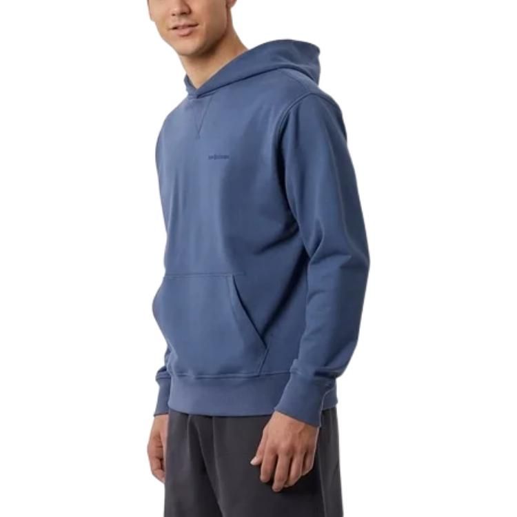 New Balance Athletics Nature State Heavyweight Sweat Pullover Hoodie 'Blue' AMT23565-VTI sold by KicksCrew product image thumbnail 2