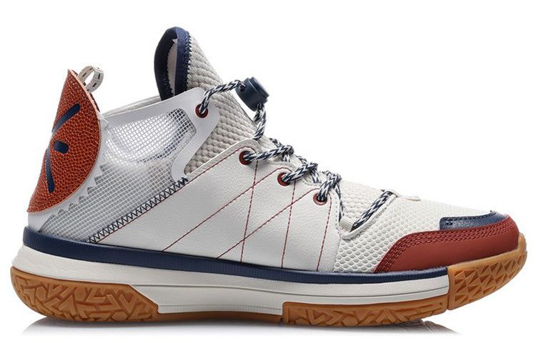 Li-Ning Wade Wowls 'White Brown' ABBQ007-1 sold by KicksCrew product image thumbnail 2