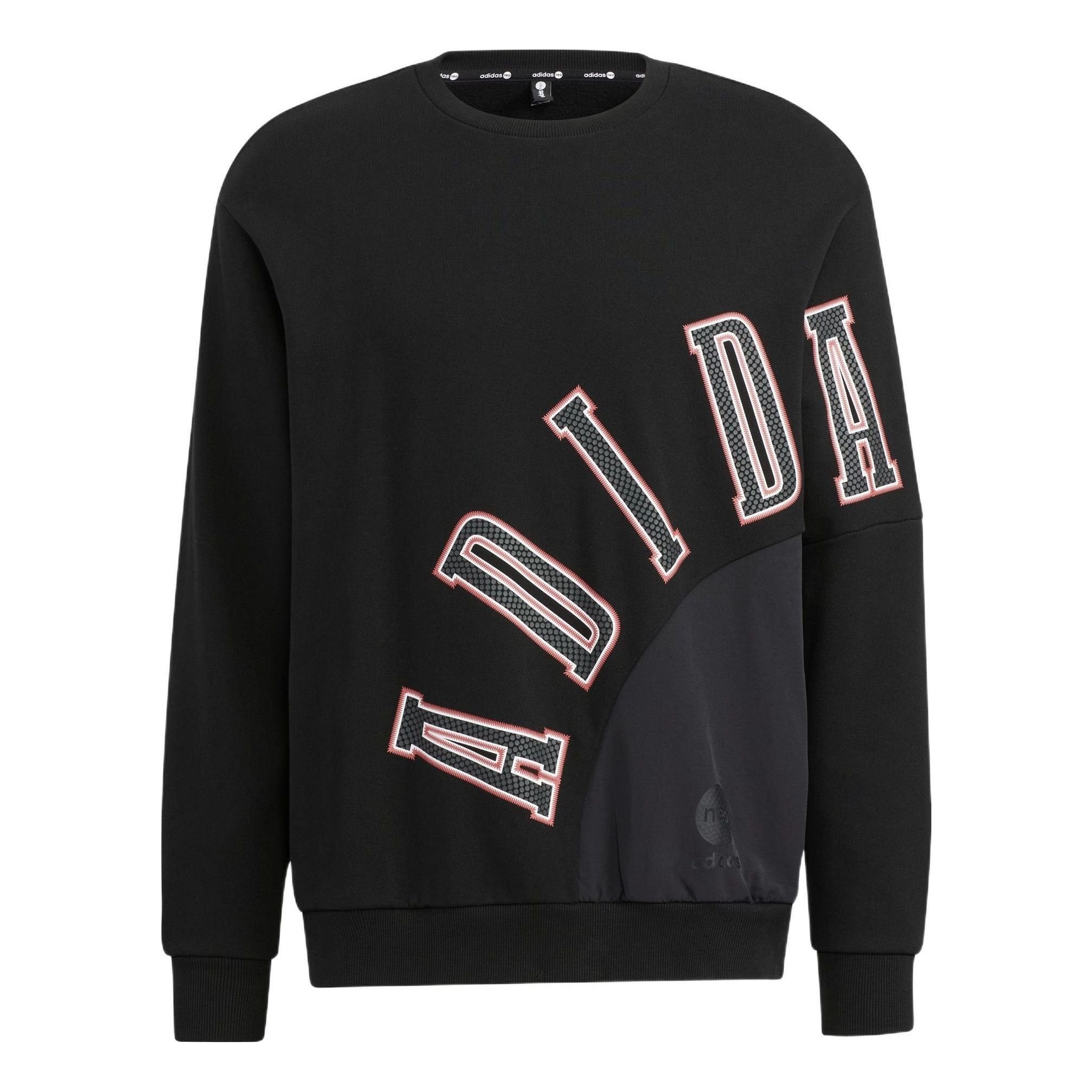 Adidas Neo Basketball Sweatshirts 'Black' HM9984 sold by KicksCrew