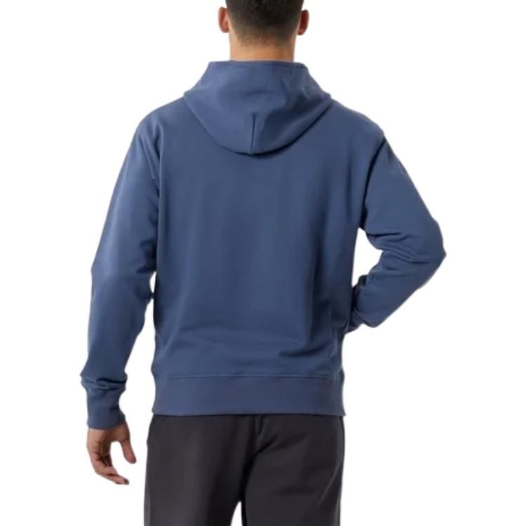 New Balance Athletics Nature State Heavyweight Sweat Pullover Hoodie 'Blue' AMT23565-VTI sold by KicksCrew product image thumbnail 3