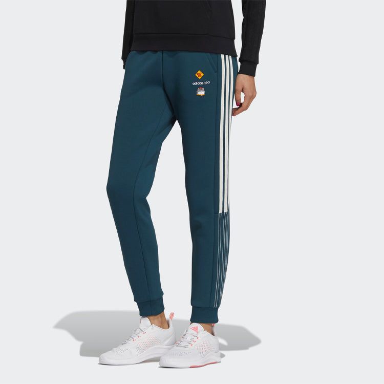 (WMNS) Adidas Neo X Cny Ww Track Pants 'Teal' GP5751 sold by KicksCrew product image thumbnail 2