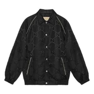 Gucci Jumbo GG Nylon Canvas Jacket 'Black' 694137-ZAJJM-1043 sold by KicksCrew
