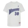 Mitchell & Ness x NBA Golden State Warriors Name Number T-shirt 'Stephen Curry 30' MNJYSST230133-WHITE sold by KicksCrew