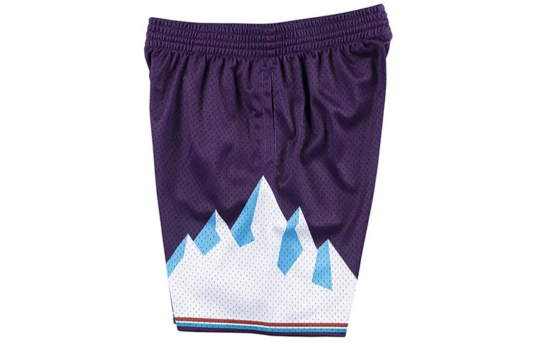 Mitchell & Ness NBA Swingman Shorts Utah Jazz 1996-97 'Purple White' SMSHAC19028-UJAPURP96 sold by KicksCrew product image thumbnail 4