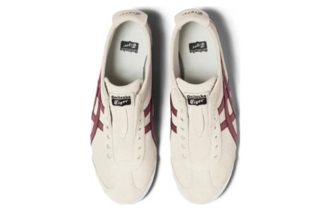 Onitsuka Tiger MEXICO 66 Shoes 'Cream Burgundy' 1183B782-201 sold by KicksCrew