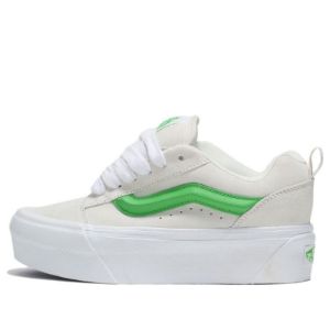 (WMNS) Vans Knu Stack Casual Platform Shoes 'White Green' VN000CP6CY9 sold by KicksCrew