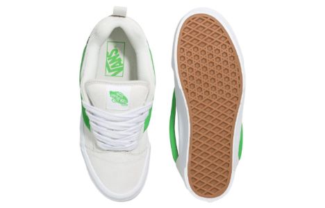 (WMNS) Vans Knu Stack Casual Platform Shoes 'White Green' VN000CP6CY9 sold by KicksCrew