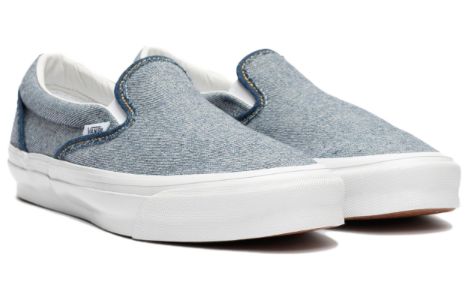 Vans Vault OG Classic Slip-On LX 'Inside Out Denim' VN0A32QNIND sold by KicksCrew