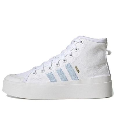 (WMNS) Adidas Nizza Bonega Mid 'White Clear Sky' GW6762 sold by KicksCrew