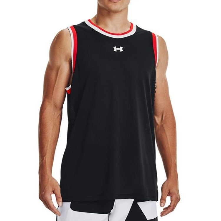 Under Armour Baseline Tank Top 'Black Red' 1370238-001 sold by KicksCrew product image thumbnail 4