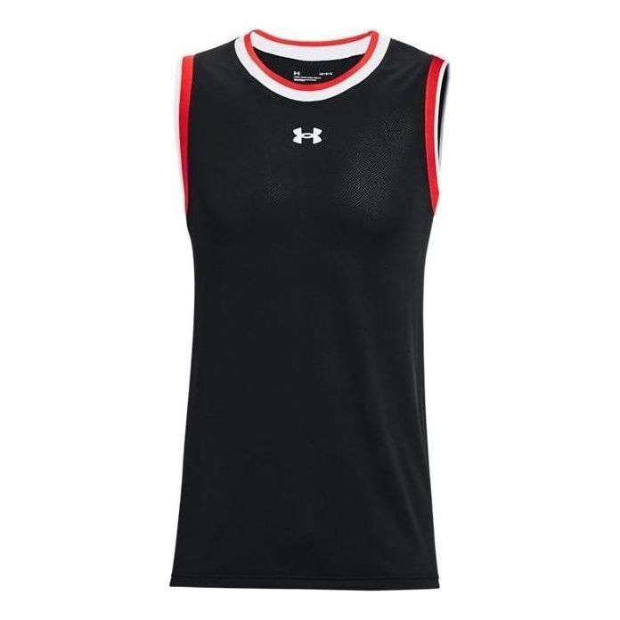 Under Armour Baseline Tank Top 'Black Red' 1370238-001 sold by KicksCrew