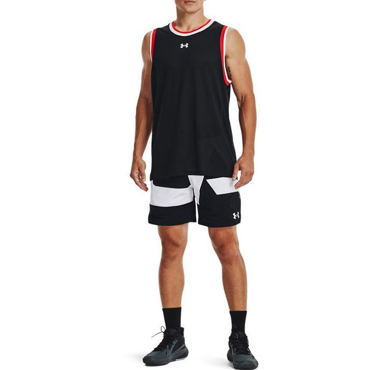 Under Armour Baseline Tank Top 'Black Red' 1370238-001 sold by KicksCrew product image thumbnail 3