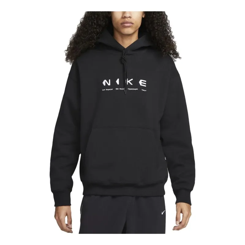 Nike SB Fleece Pullover Skate Hoodie 'Black' DV9046-010 sold by KicksCrew