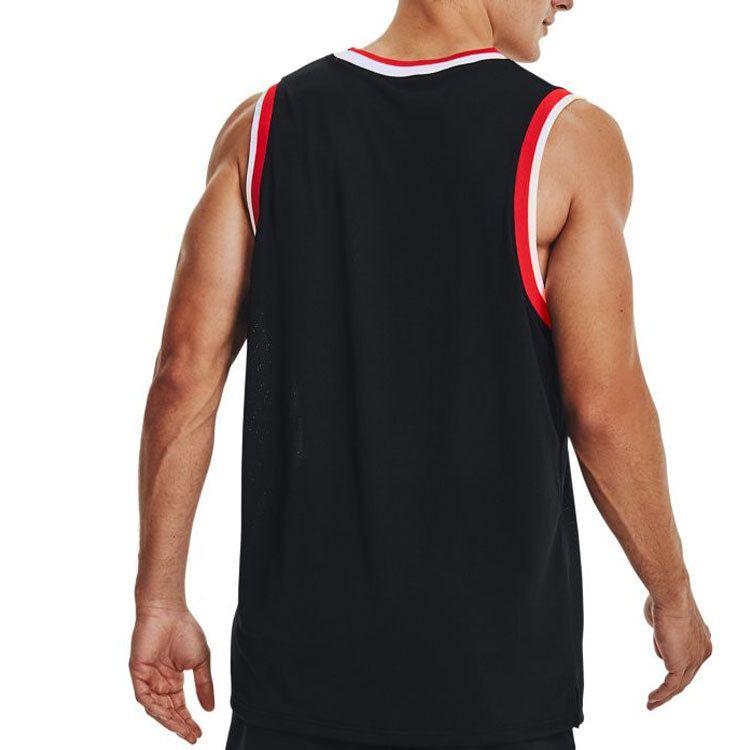 Under Armour Baseline Tank Top 'Black Red' 1370238-001 sold by KicksCrew product image thumbnail 5