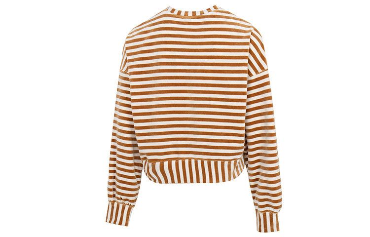 (WMNS) Puma Striped Knitted Sweater 'Beige' 537632-74 sold by KicksCrew product image thumbnail 2