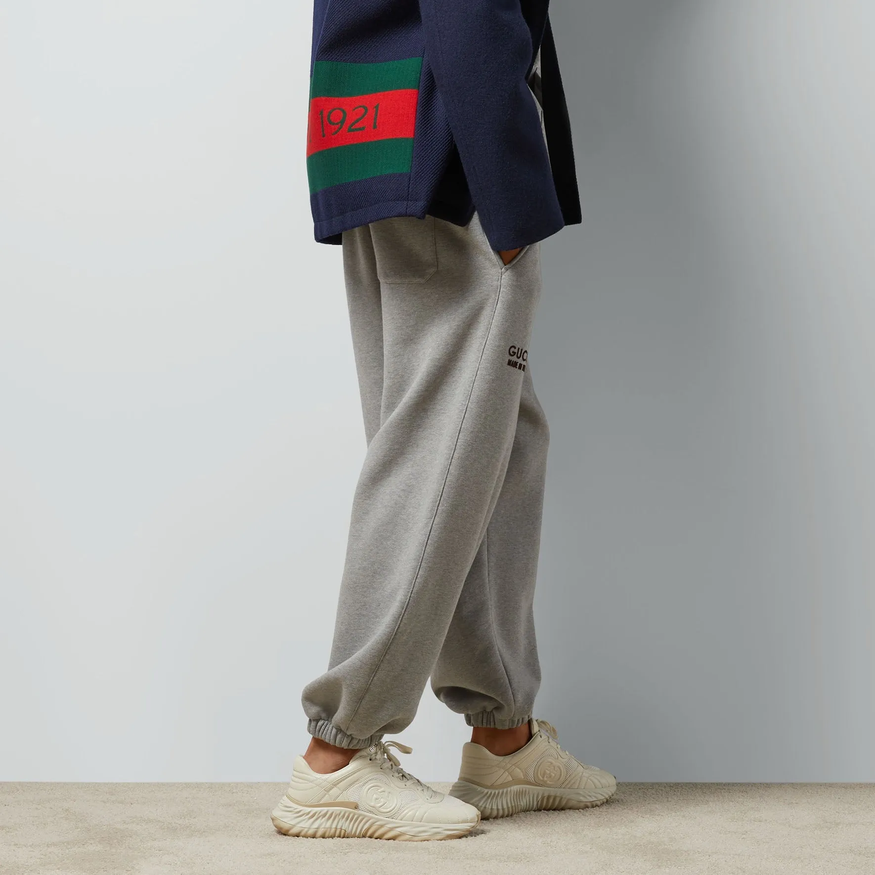 Gucci Cotton Sweattrouser With Print 'Grey' 768455-XJF3Y-1230 sold by KicksCrew product image thumbnail 4