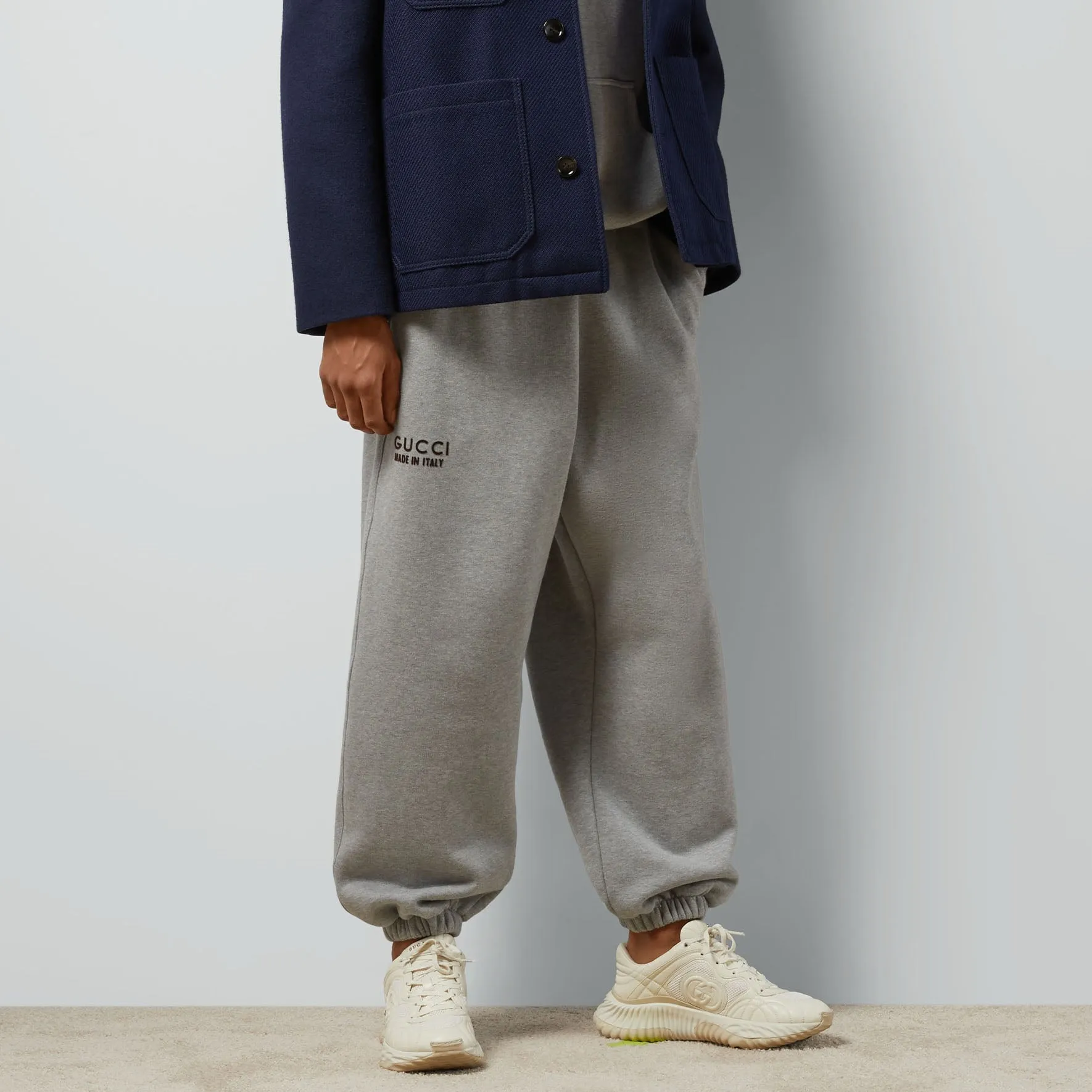 Gucci Cotton Sweattrouser With Print 'Grey' 768455-XJF3Y-1230 sold by KicksCrew product image thumbnail 3