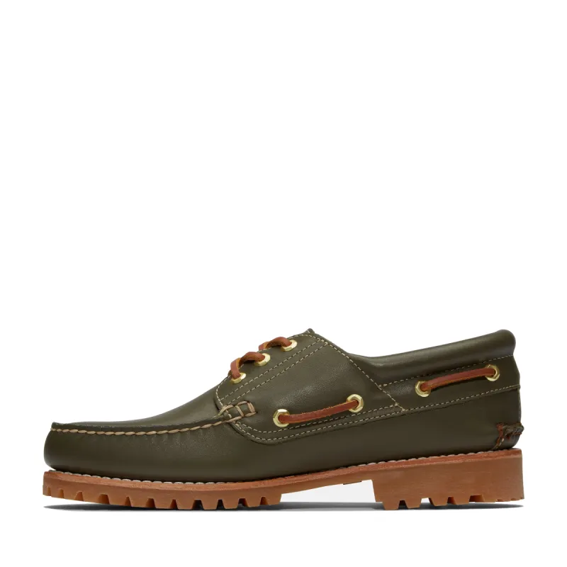 Timberland x Aimé Leon Dore Three-Eye Lug Handsewn Boat Shoes 'Grape Leaf' TB0A2Q3RA581 sold by KicksCrew