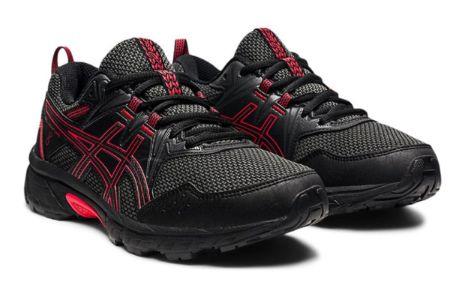 (GS) ASICS Gel-Venture 8 'Black Electric Red' 1014A141-007 sold by KicksCrew