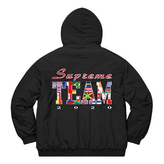 Supreme Super Team Puffy Jacket 'Black' SUP-SS20-489 sold by KicksCrew product image thumbnail 2